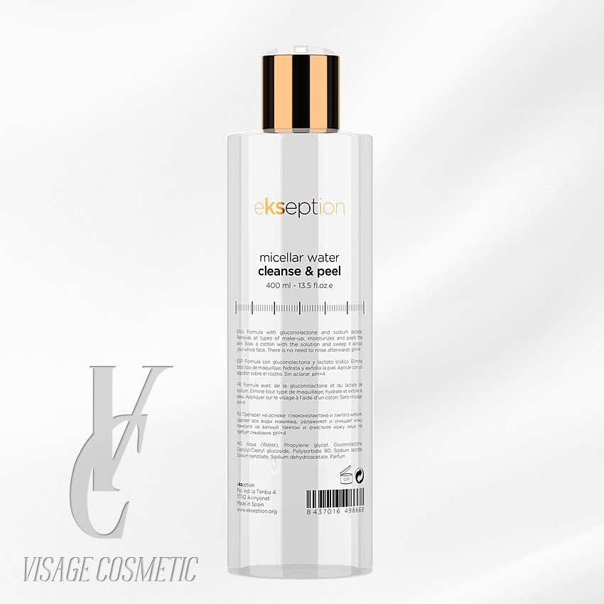 Micellar water cleanse & peel – Passendes Produkt